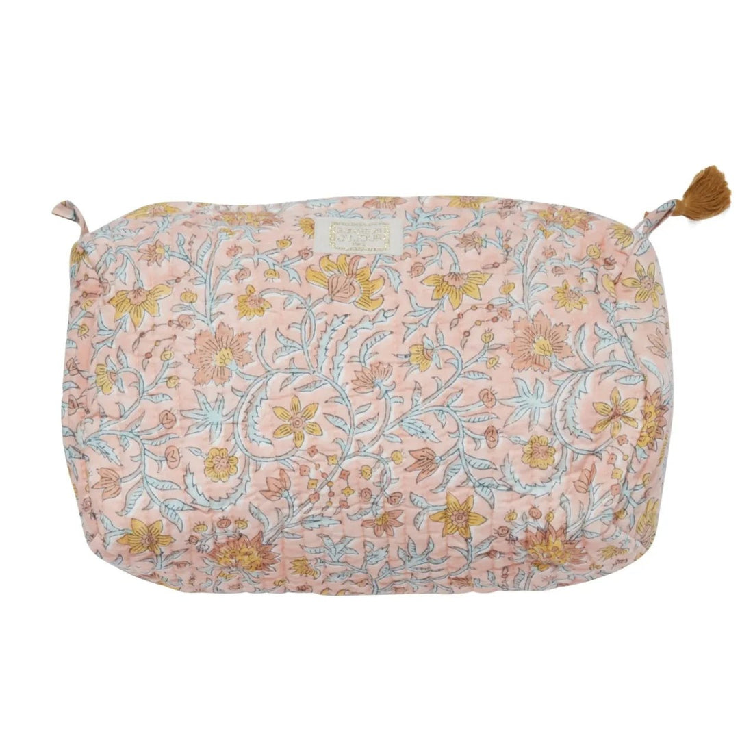 TROUSSE DE TOILETTE INDIRA LORIANE MACARON - Bonheur du Jour - Lili Margaret