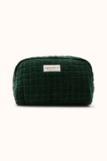 Trousse de toilette velours Lisse Forest - Apaches Collections