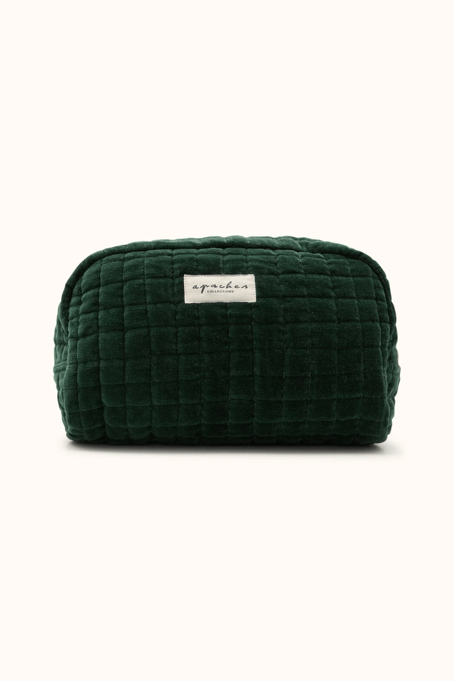 Trousse de toilette velours Lisse Forest