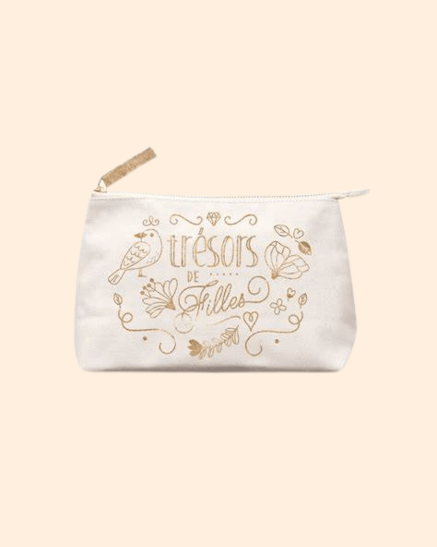 Trousse trésors de filles - label' tour en coton