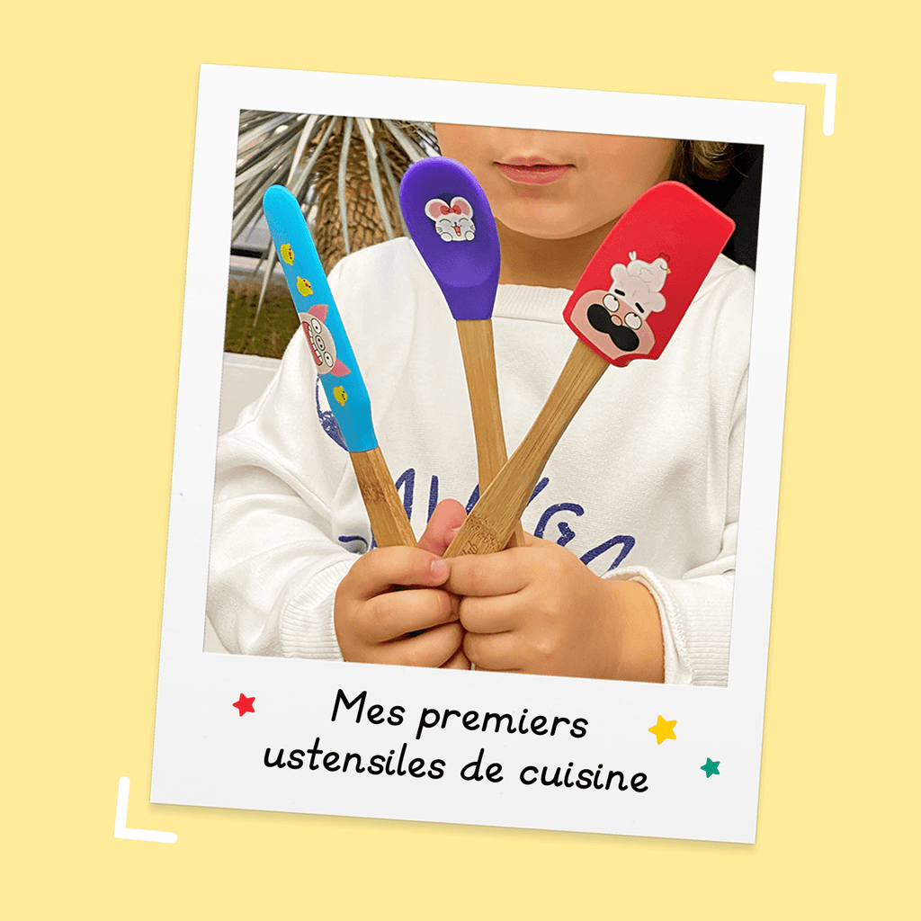 Ustensiles de cuisine enfant - kit complet et ludique chefclub kids