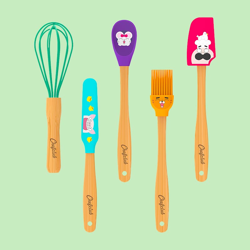 Ustensiles de cuisine enfant - kit complet et ludique chefclub kids