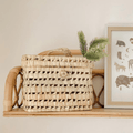 Vanity de rangement en palme naturelle - jacky and family